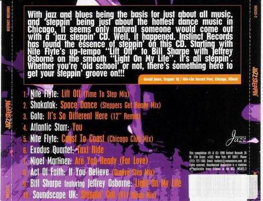 Various - Jazz Steppin' (CD, Comp) - Image 2