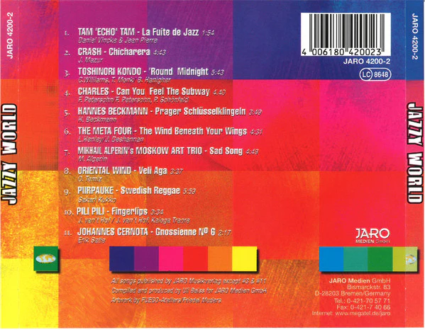 Various - Jazzy World (CD, Comp) - Image 2