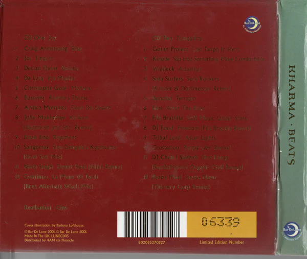 Various - Kharma Beats (2xCD, Comp, Ltd) - Image 2