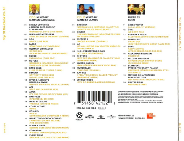 Various - Kontor - Top Of The Clubs Volume 13 (2xCD, Comp, Mixed) - Image 2