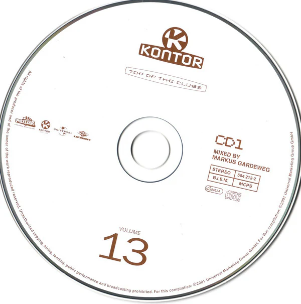 Various - Kontor - Top Of The Clubs Volume 13 (2xCD, Comp, Mixed) - Image 3