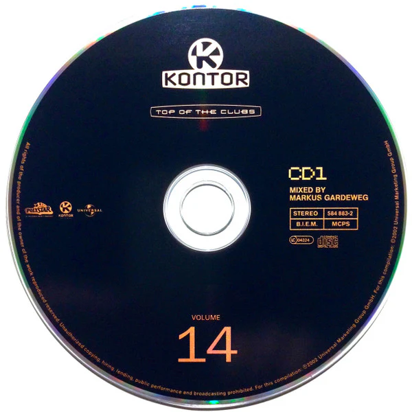 Various - Kontor - Top Of The Clubs Volume 14 (2xCD, Comp, Mixed) - Image 3