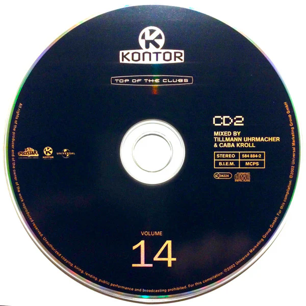 Various - Kontor - Top Of The Clubs Volume 14 (2xCD, Comp, Mixed) - Image 4