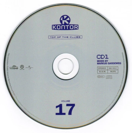 Various - Kontor - Top Of The Clubs Volume 17 (2xCD, Comp, Copy Prot., Mixed) - Image 3