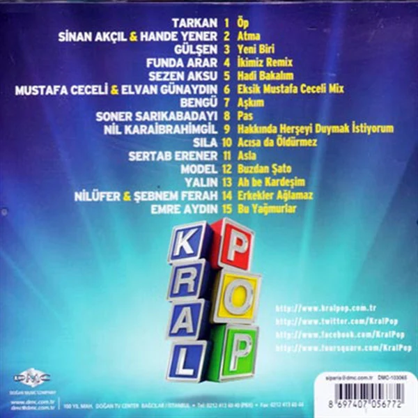 Various - Kral Pop 2011 (CD, Comp) - Image 2