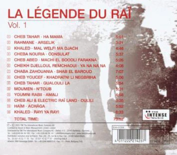 Various - La Légende Du Raï Vol. 1 (CD, Comp) - Image 3