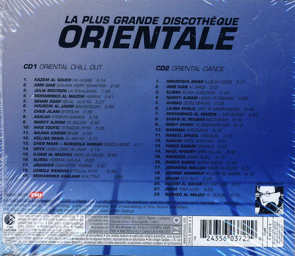 Various - La Plus Grande Discothèque Orientale (2xCD, Comp, Copy Prot.) - Image 2