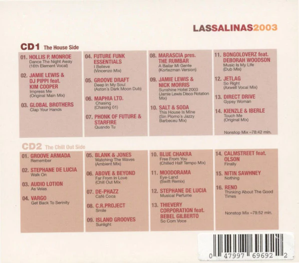 Various - Las Salinas 2003 (2xCD, Mixed) - Image 2