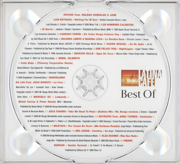 Various - Latina Café Best Of (2xCD, Comp) - Image 3