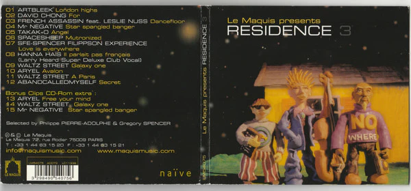 Various - Le Maquis Presents Residence 3 (CD, Comp, Enh) - Image 4