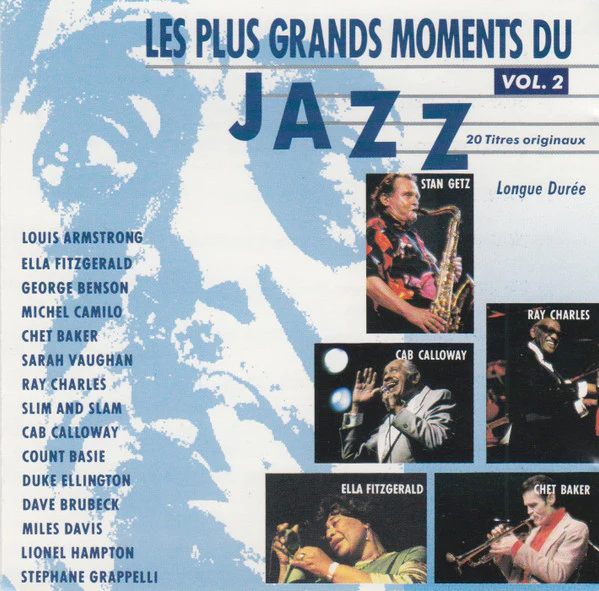Various - Les Plus Grands Moments Du Jazz Vol. 2 (CD, Comp)