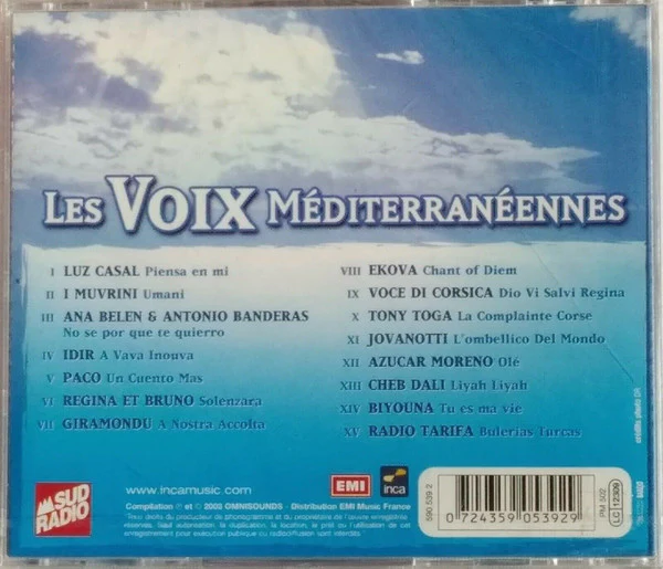 Various - Les Voix Méditerranéennes (CD, Comp) - Image 2