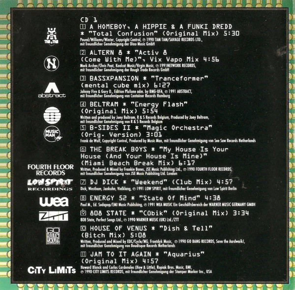 Various - Lexicon Of Techno House (2xCD, Comp) - Image 3