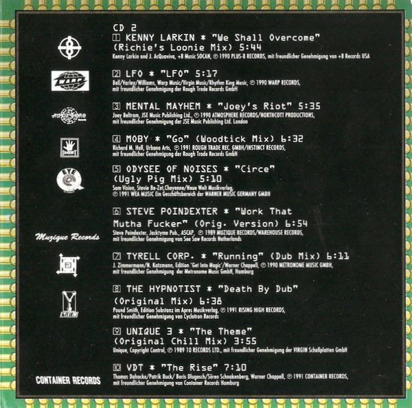 Various - Lexicon Of Techno House (2xCD, Comp) - Image 4