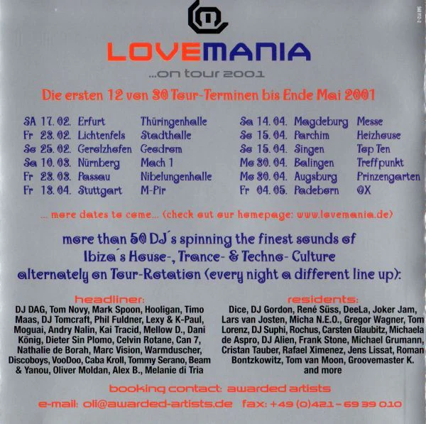 Various - Lovemania (2xCD, Comp, Mixed) - Image 5
