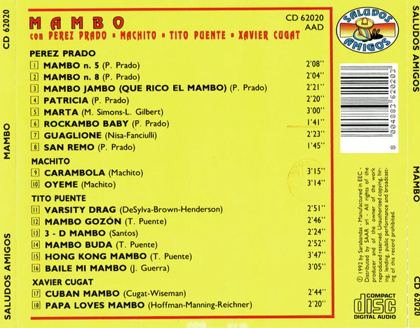 Various - Mambo (CD, Comp) - Image 2