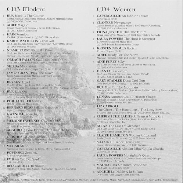 Various - Mega Celtique (4xCD, Comp) - Image 5