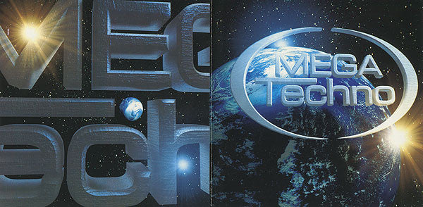 Various - Mega Techno (4xCD, Comp) - Image 3