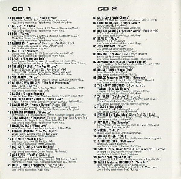 Various - Mega Techno (4xCD, Comp) - Image 5
