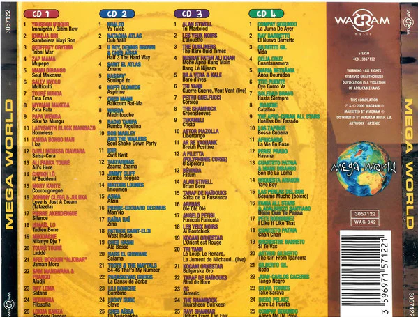 Various - Mega World (4xCD, Comp) - Image 2