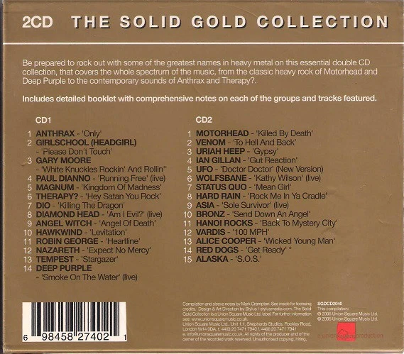 Various - Metal Anthems (2xCD, Comp) - Image 2
