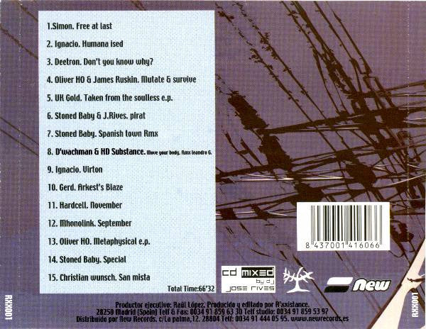 Various - Metro Danceclub - Tensión 2000 (CD, Comp, Mixed) - Image 3