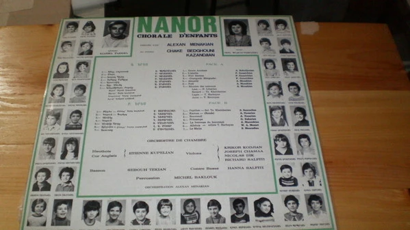 Various - Nanor - Chorale D'enfants (LP) - Image 2