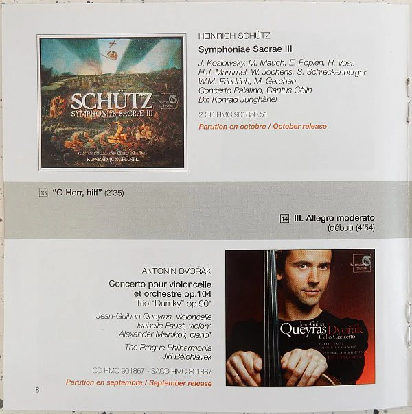 Various - Nouveautés Harmonia Mundi Août/Décembre 2005 - August/December New Releases (CD, Comp, Promo, Smplr) - Image 5