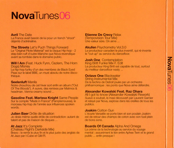 Various - Nova Tunes 06 (CD, Comp) - Image 3