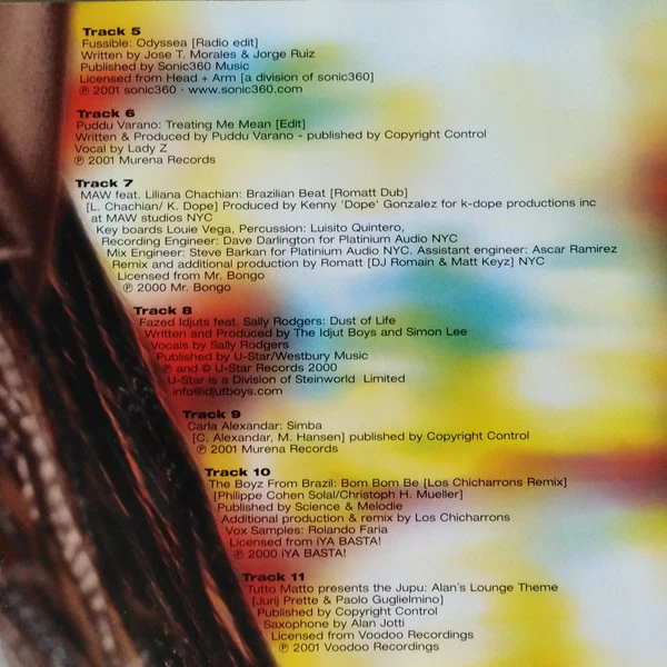 Various - Nu Afro Latin (A Collection Of Voodoo Club Tracks With Latin And African Flavour) (CD, Comp) - Image 5