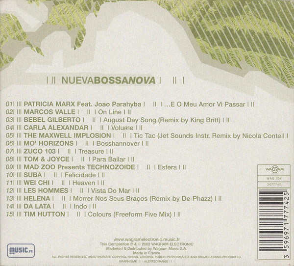 Various - NuevaBossaNova (CD, Comp) - Image 2