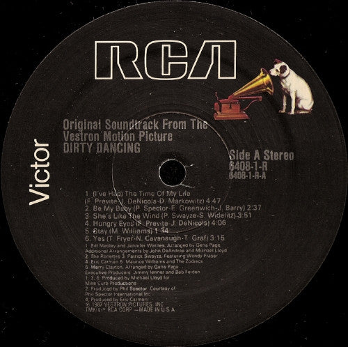 Various - Original Soundtrack From The Vestron Motion Picture - Dirty Dancing (LP, Album, Comp) - Image 2
