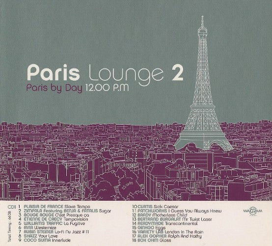 Various - Paris Lounge 2 (2xCD, Comp) - Image 3