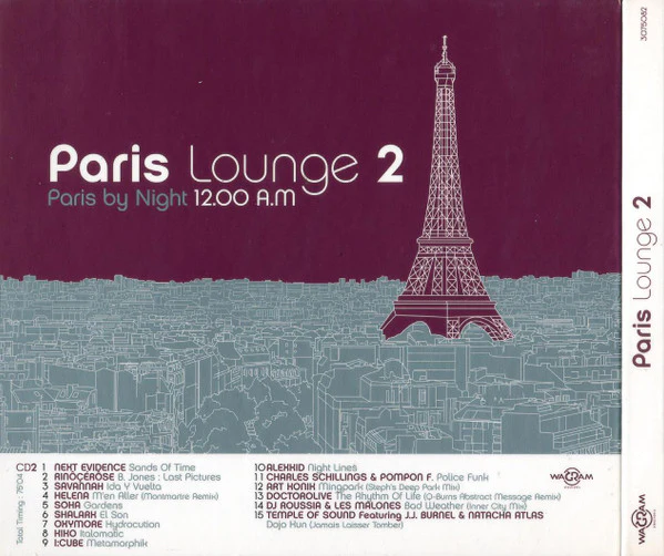 Various - Paris Lounge 2 (2xCD, Comp) - Image 4