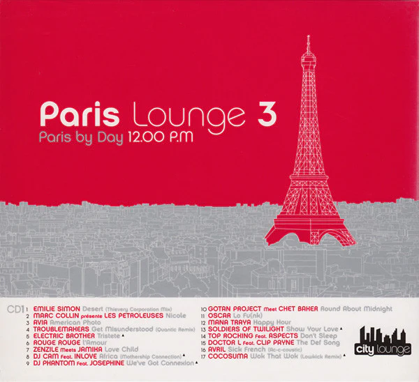 Various - Paris Lounge 3 (2xCD, Comp, Mixed)