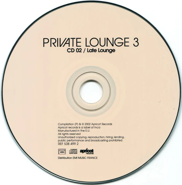 Various - Private Lounge 3 (2xCD, Comp) - Image 4