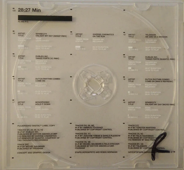 Various - Pulverising! Digital (CD, Mixed) - Image 4
