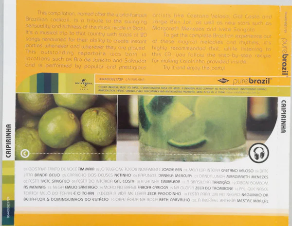 Various - Pure Brazil : Caipirinha (CD, Comp) - Image 2