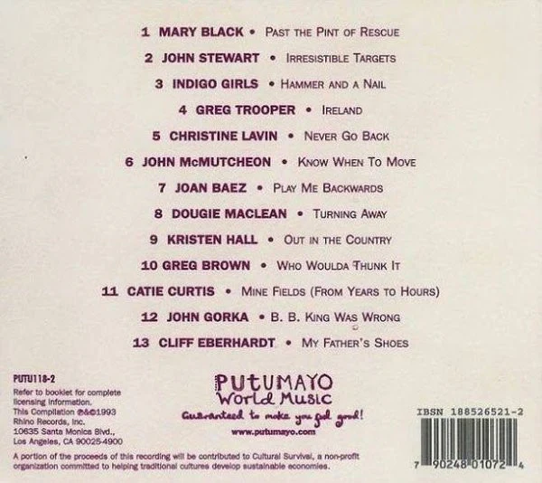 Various - Putumayo Presents: The Best Of Folk Music  - Contemporary Folk (CD, Comp) - Image 2