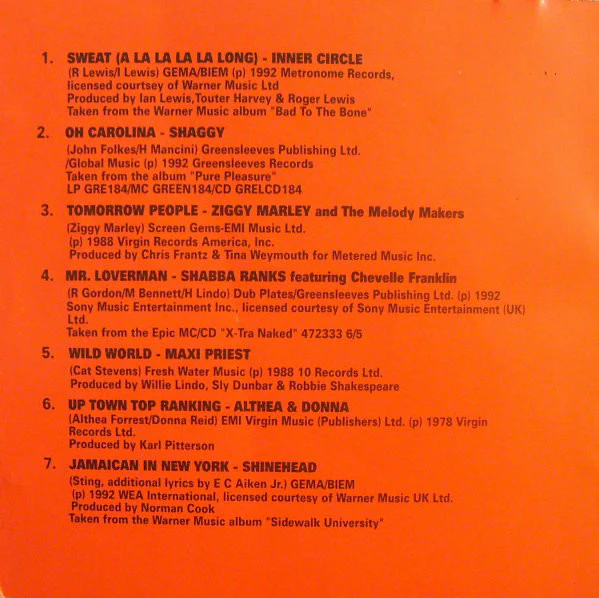 Various - Ragga Heat Reggae Beat (CD, Comp) - Image 2