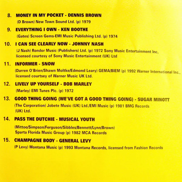 Various - Ragga Heat Reggae Beat (CD, Comp) - Image 3