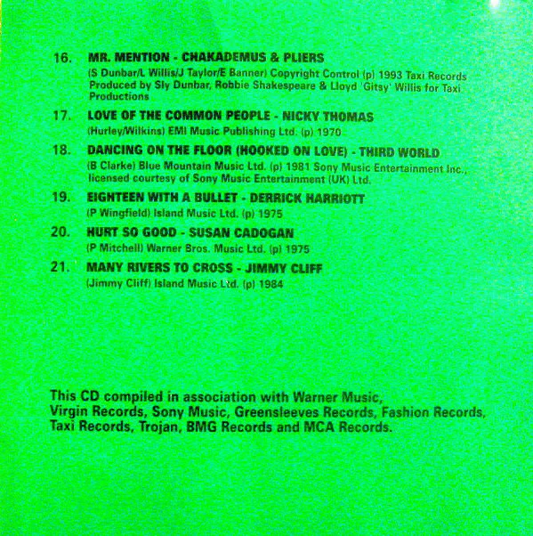 Various - Ragga Heat Reggae Beat (CD, Comp) - Image 4