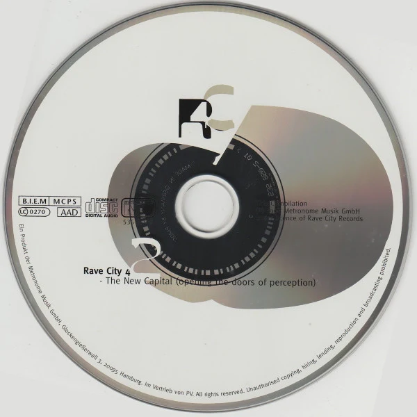 Various - Rave City 4 - The New Capital (Opening The Doors Of Perception) (2xCD, Comp) - Image 4