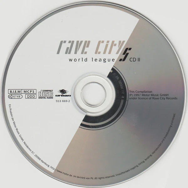 Various - Rave City 5 - World League (2xCD, Comp) - Image 4