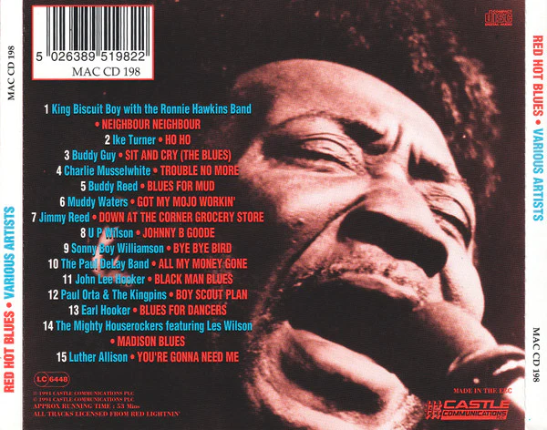 Various - Red Hot Blues (CD, Comp) - Image 2