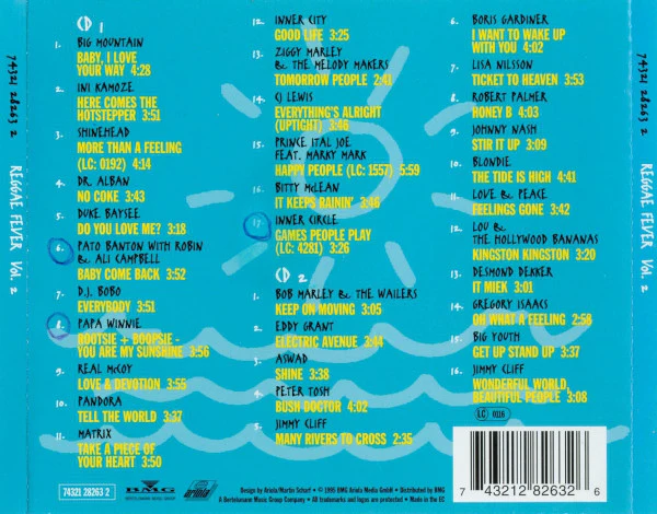 Various - Reggae Fever Vol. 2 (2xCD, Comp) - Image 2