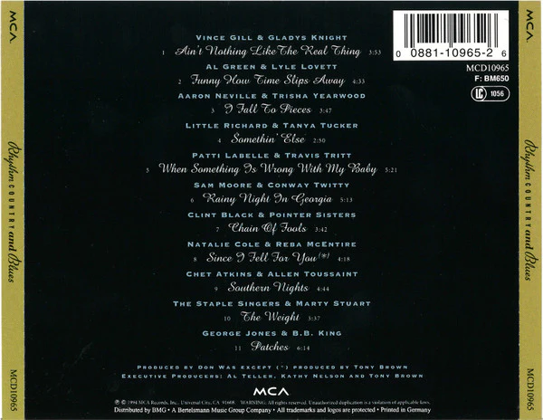 Various - Rhythm Country And Blues (CD, Comp) - Image 2