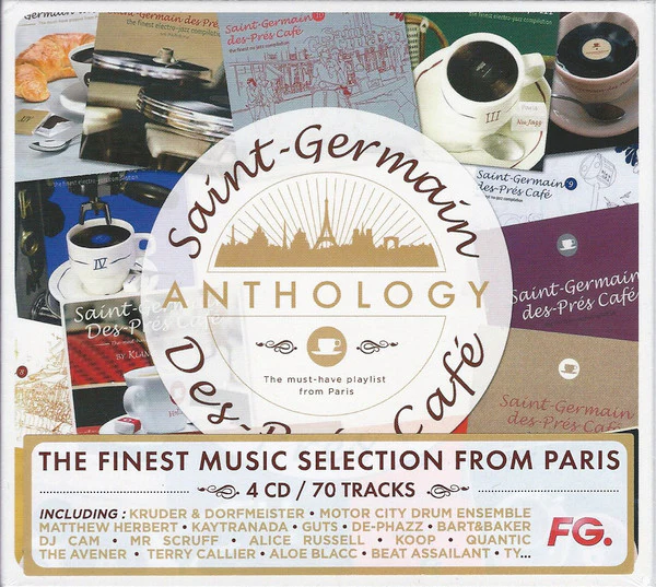 Various - Saint-Germain-Des-Prés Café (Anthology) (4xCD, Comp, P/Mixed) - Image 2