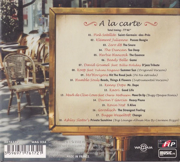 Various - Saint-Germain-Des-Prés Café II (CD, Comp, Dig) - Image 2