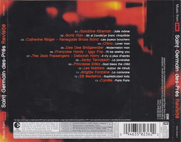 Various - Saint-Germain-des-Prés Revisité (CD, Comp, Copy Prot.) - Image 2